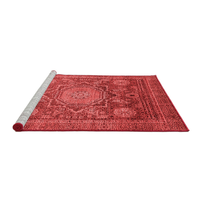 Modern Red Washable Rugs