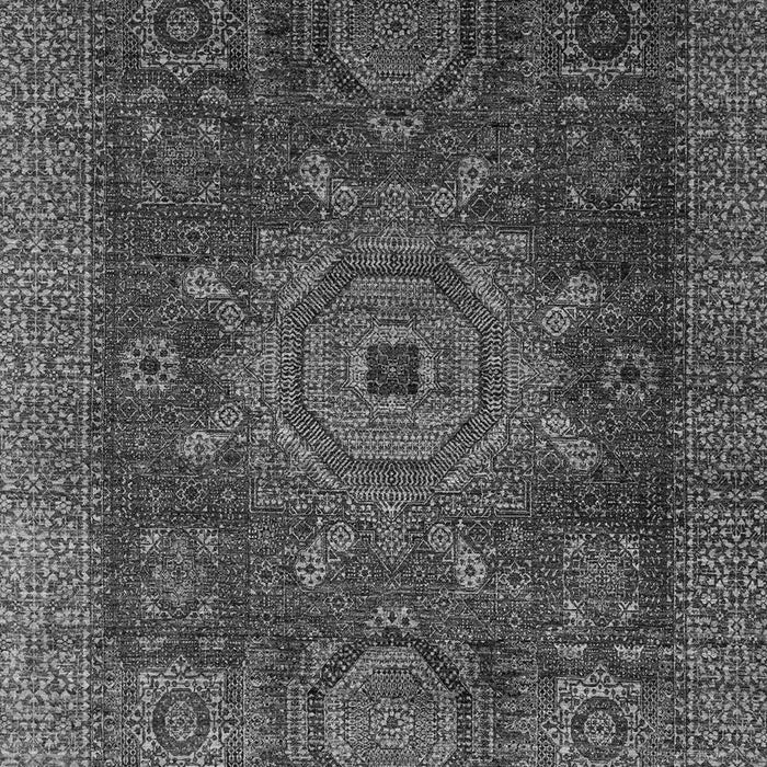 Machine Washable Abstract Gray Modern Rug, wshabs2355gry