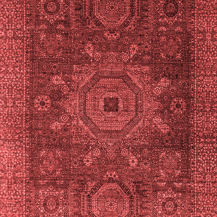 Abstract Red Modern Area Rugs