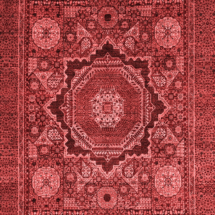 Machine Washable Abstract Red Modern Rug, wshabs2356red