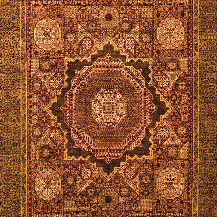 Abstract Orange Modern Rug, abs2356org