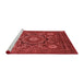 Modern Red Washable Rugs