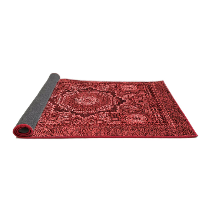 Abstract Red Modern Area Rugs