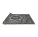 Sideview of Abstract Gray Modern Rug, abs2357gry