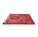 Modern Red Washable Rugs