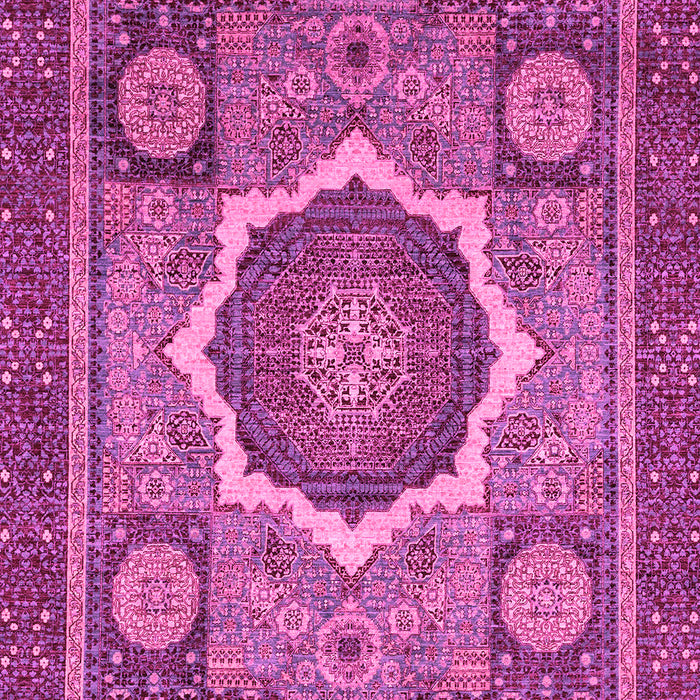 Machine Washable Abstract Pink Modern Rug, wshabs2357pnk
