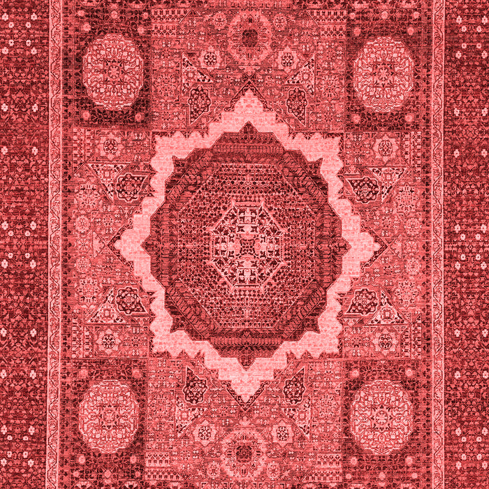 Abstract Red Modern Area Rugs
