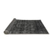 Sideview of Abstract Gray Modern Rug, abs2358gry