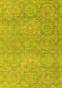 Abstract Yellow Modern Rug, abs2359yw