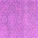 Square Abstract Pink Modern Rug, abs2359pnk