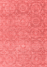 Abstract Red Modern Rug, abs2359red