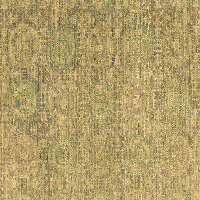 Square Abstract Brown Modern Rug, abs2359brn