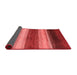 Abstract Red Modern Area Rugs