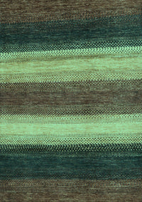 Abstract Turquoise Modern Rug, abs235turq