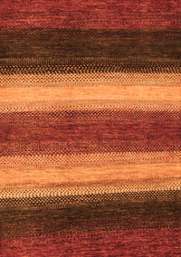 Abstract Orange Modern Rug, abs235org