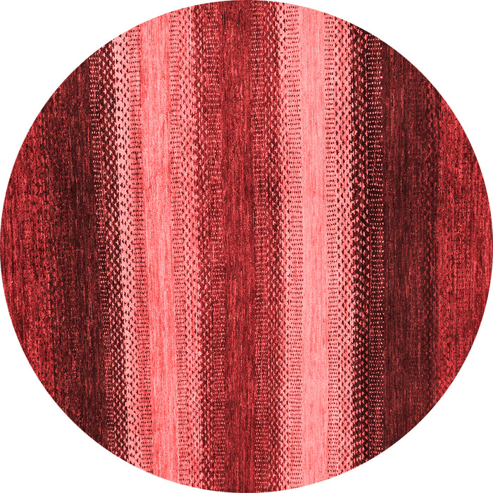 Abstract Red Modern Rug, abs235red