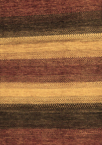 Abstract Brown Modern Rug, abs235brn