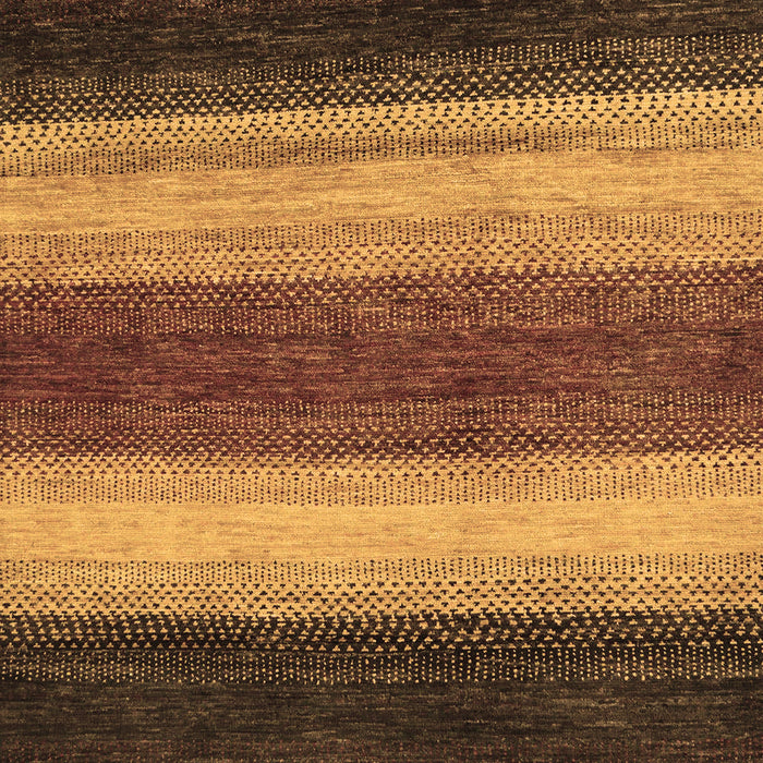 Abstract Brown Modern Rug, abs235brn