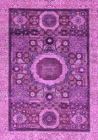 Abstract Purple Modern Rug, abs2360pur