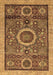 Abstract Brown Modern Rug, abs2360brn