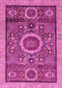 Abstract Pink Modern Rug, abs2360pnk