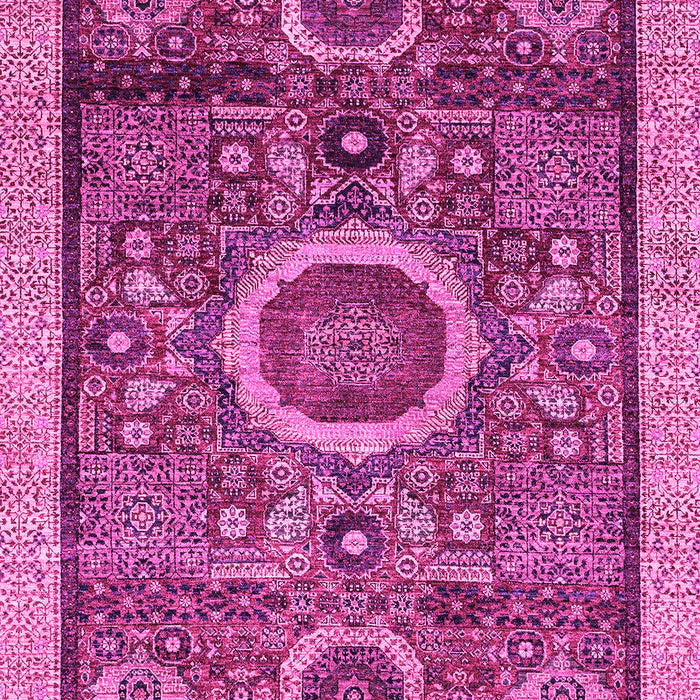 Machine Washable Abstract Pink Modern Rug, wshabs2360pnk