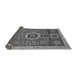 Sideview of Abstract Gray Modern Rug, abs2360gry