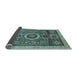 Sideview of Abstract Light Blue Modern Rug, abs2360lblu