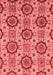 Abstract Red Modern Area Rugs