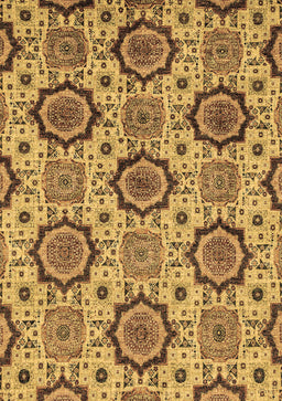 Abstract Brown Modern Rug, abs2361brn