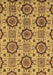 Abstract Brown Modern Rug, abs2361brn