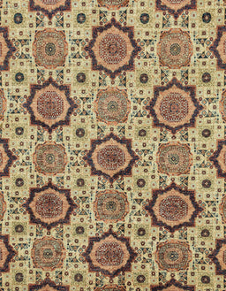 Abstract Dark Sienna Brown Modern Rug, abs2361