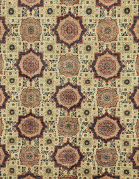 Machine Washable Abstract Dark Sienna Brown Rug, wshabs2361