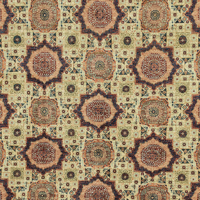 Machine Washable Abstract Dark Sienna Brown Rug, wshabs2361