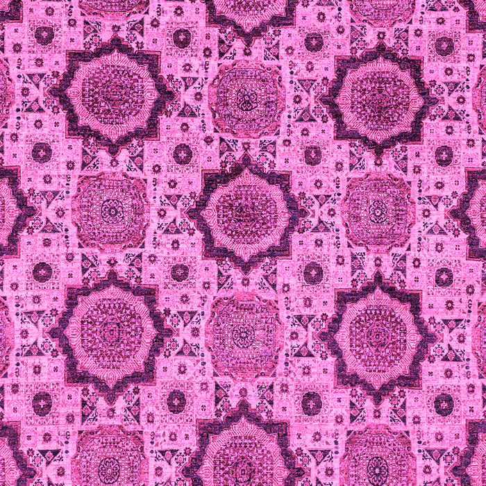 Machine Washable Abstract Pink Modern Rug, wshabs2361pnk