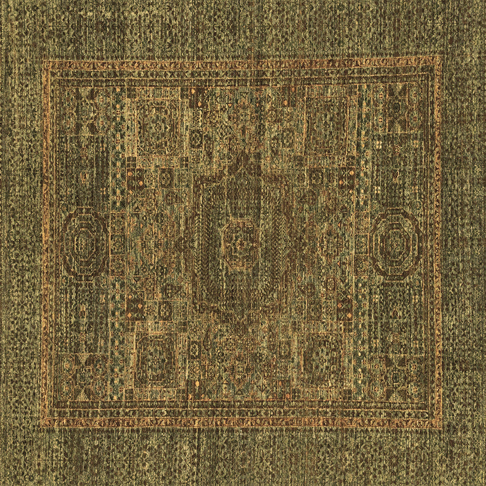 Square Abstract Brown Modern Rug, abs2362brn