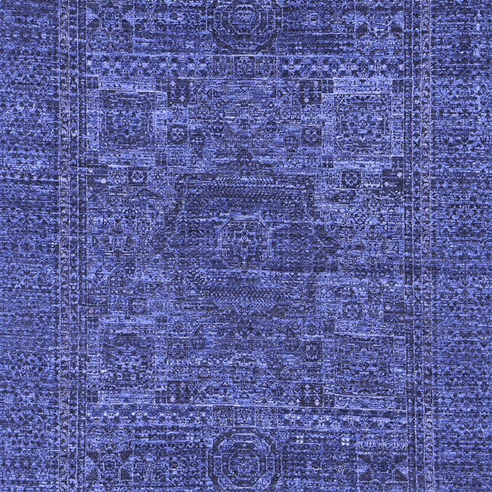 Machine Washable Abstract Blue Modern Rug, wshabs2362blu