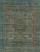 Abstract Camouflage Green Modern Rug, abs2362