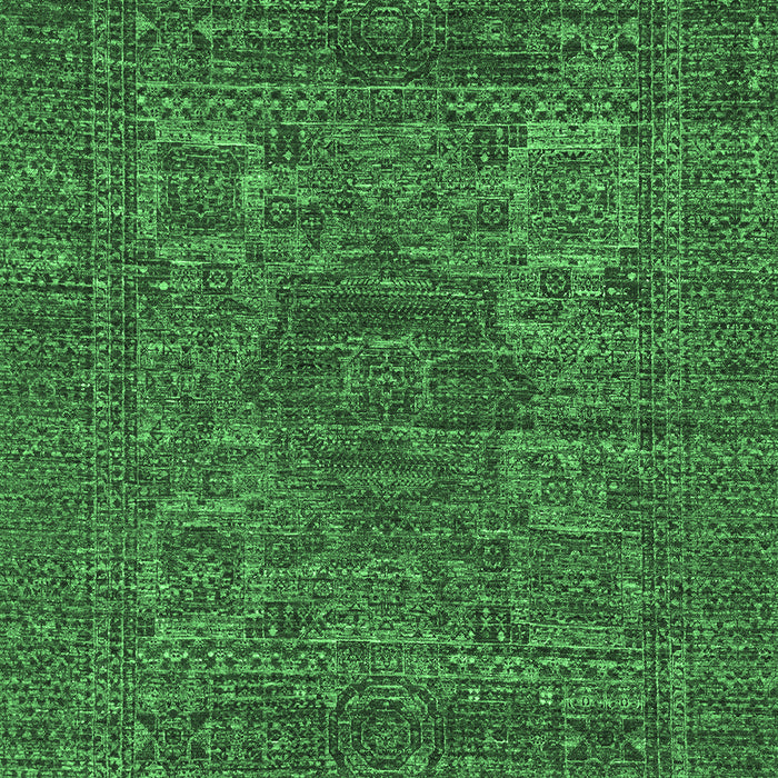 Machine Washable Abstract Emerald Green Modern Area Rugs, wshabs2362emgrn