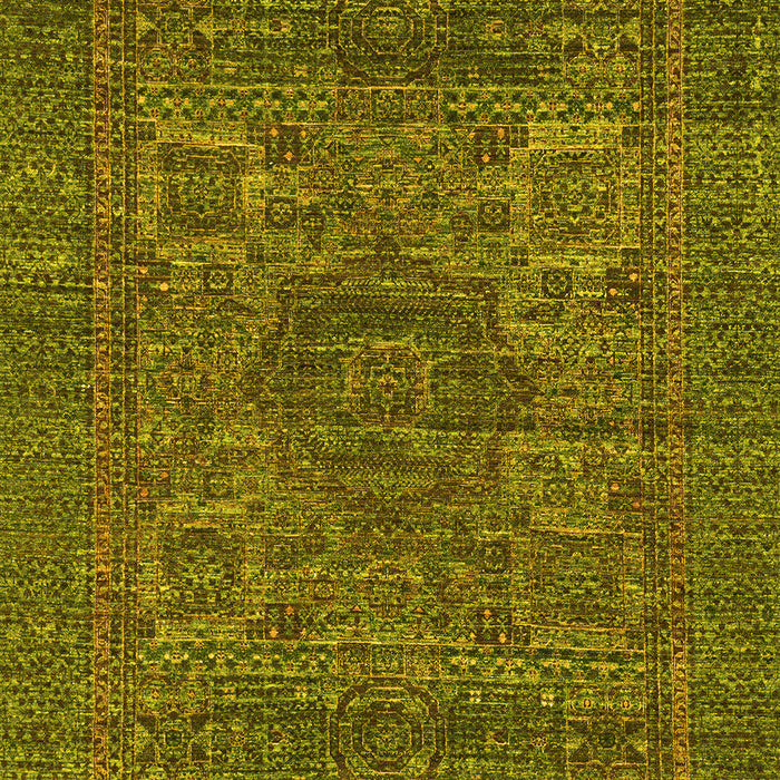Abstract Yellow Modern Rug, abs2362yw