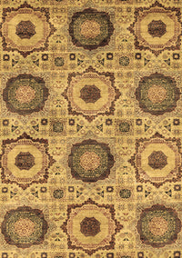 Abstract Brown Modern Rug, abs2363brn