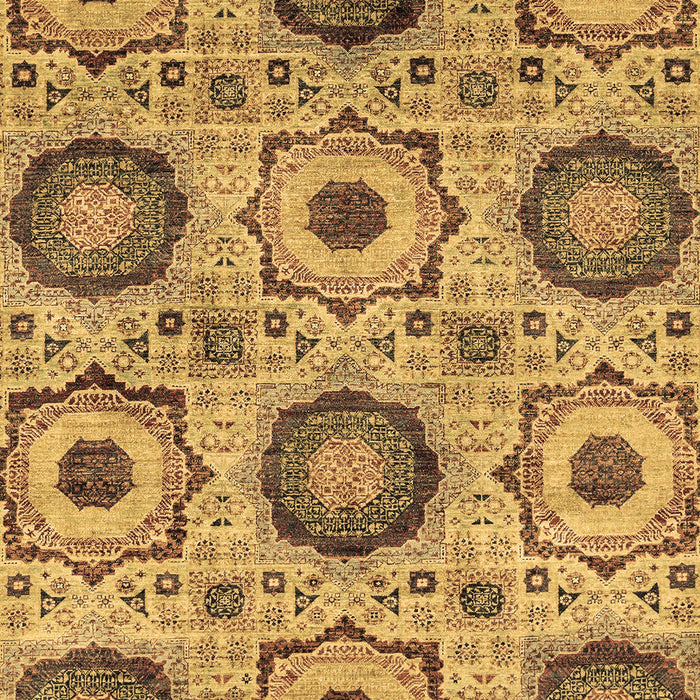 Abstract Brown Modern Rug, abs2363brn