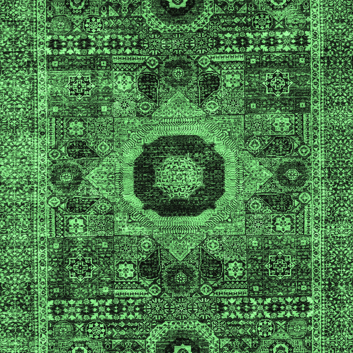 Abstract Emerald Green Modern Rug, abs2364emgrn