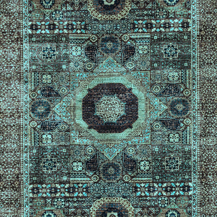 Machine Washable Abstract Light Blue Modern Rug, wshabs2364lblu