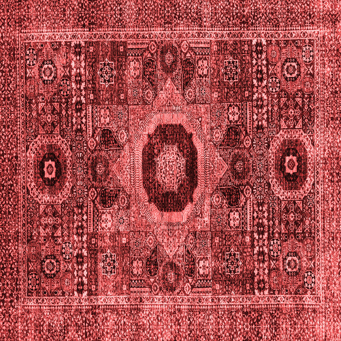Abstract Red Modern Rug, abs2364red