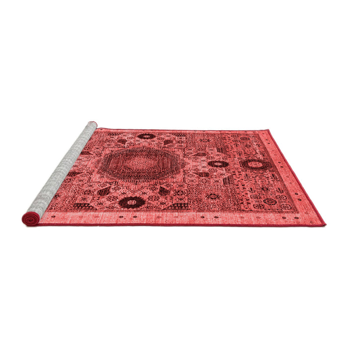 Modern Red Washable Rugs