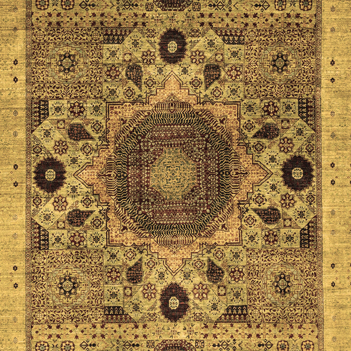 Abstract Brown Modern Rug, abs2365brn