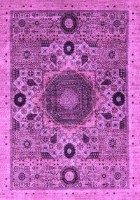 Abstract Purple Modern Rug, abs2365pur