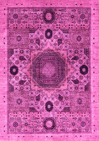 Abstract Pink Modern Rug, abs2365pnk