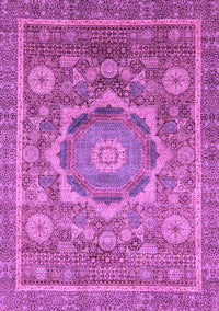 Abstract Purple Modern Rug, abs2366pur